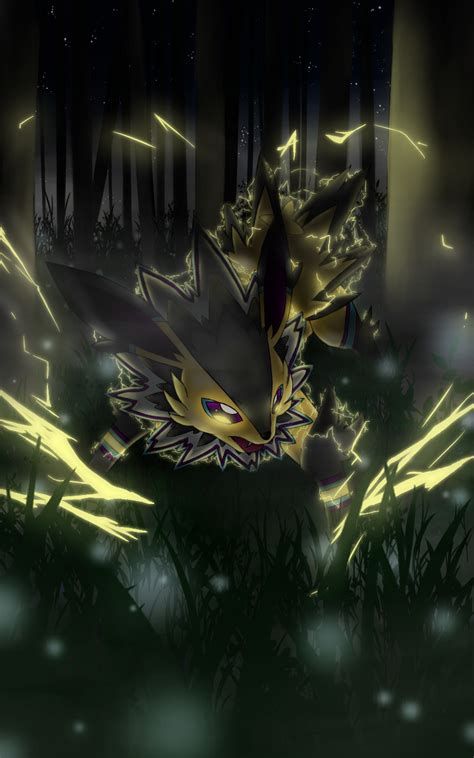 Jolteon And Luxray Crossbreedfusion By Artie Jasie On Deviantart