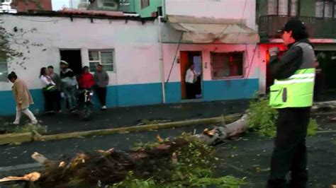 Lluvias Intensas Y Fuertes Vientos Causan Estragos En CDMX Y Edomex N