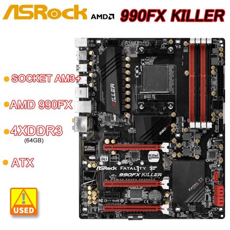 990fx Motherboard Asrock 990fx Killer Am3 Motherboard 4xddr3 5xsata3 M 2 Usb 3 1 Atx For