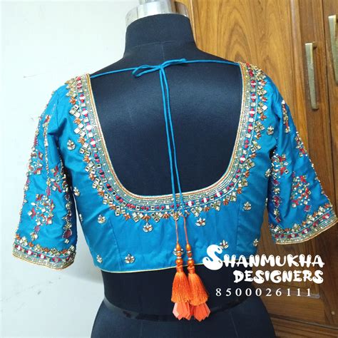 work blouse patterns aari work hand work design maggam work