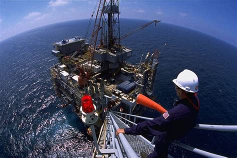 Working Offshore In The Oil Industry On A Jackup Drilling Rig