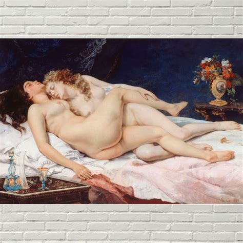 Nude Lesbian Women Art Etsy