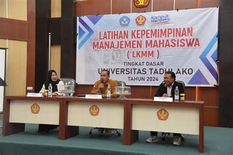 Latihan Kepemimpinan Manajemen Mahasiswa LKMM Tingkat Dasar Tahun