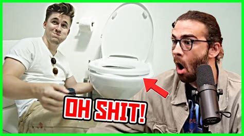 Hasanabi Reacts To Ludwig Fixing The Toilet And Breaking It Youtube