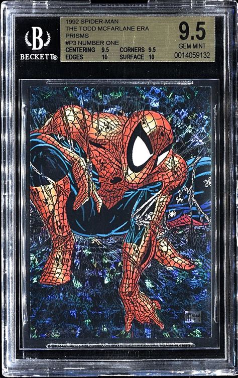 1992 Spider Man Todd McFarlane Era Prisms BGS Collection Flickr