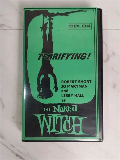 Vintage Cult Bizarre Weird Vhs The Naked Witch Shocking Videos Picclick Uk