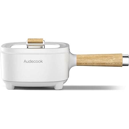 Amazon Audecook Electric Hot Pot L Non Stick Ceramic Glaze Frying Pan Multifunction