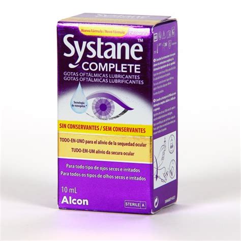 Systane Complete 10 Ml Sin Conservantes Parafarmacia Su Boticario