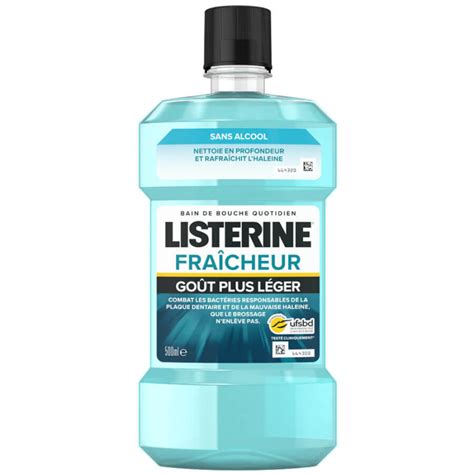 Listerine Bain De Bouche Fraicheur Go T Plus L Ger Ml