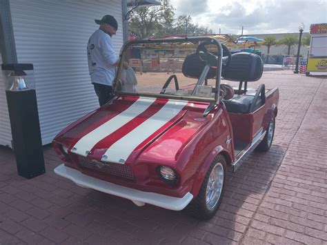 65 Stang Hot Rod Custom Golf Cart Body Kits Fits All Major Brands