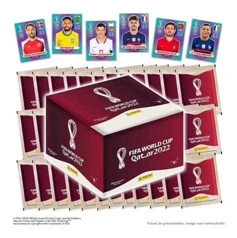 50 Sobres Estampas Mundial Fifa Qatar 2022 Panini Original En Venta En