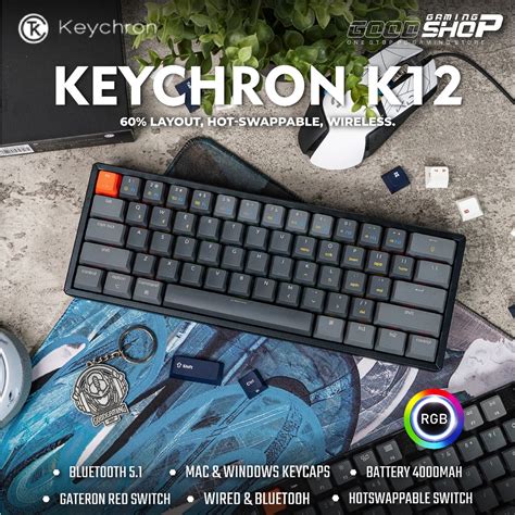 Jual Keychron K Hot Swappable Optical Switch Rgb Backlight Aluminum Shopee Indonesia