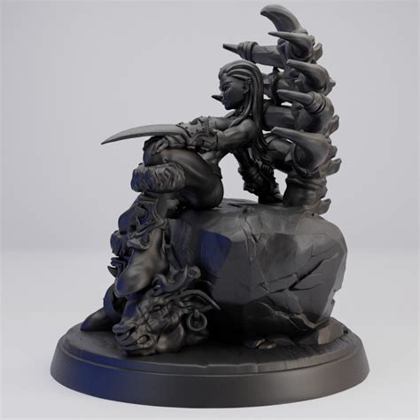 Hot Goblin 無敗オーク女家長 ミニチュア ホットゴブリン 野蛮な女王