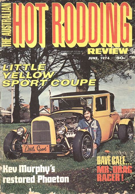 History Early Australian Hot Rodding Mag Covers The H A M B