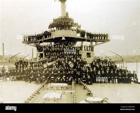 Pr 3 Box 34 2 Uss New Hampshire Battleship 25 Circa 1908 Officers