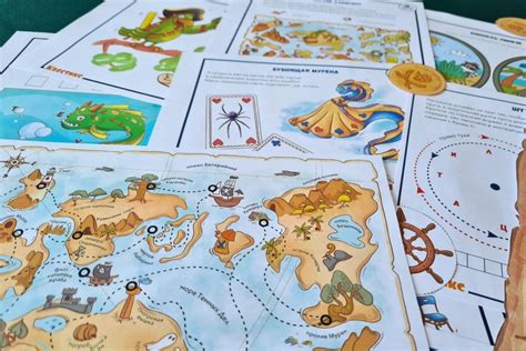 Сценарий квеста «Поиск сокровищ, 6+» от Квестикс