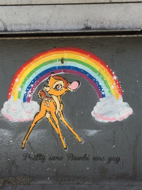 Pretty Sure Bambi Was Gay Spotted In Dublin R Lgbt