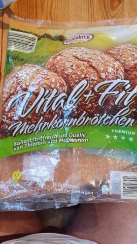 Fotos und Bilder von Brot Vital Fit Mehrkornbrötchen zum Aufbacken