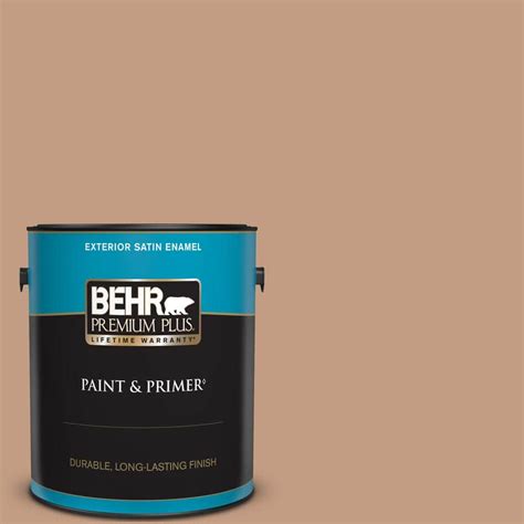 BEHR PREMIUM PLUS 1 Gal S210 4 Canyon Dusk Satin Enamel Exterior