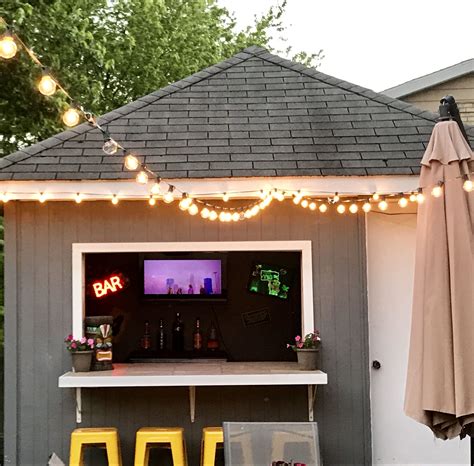 Backyard Shed Bar | Outdoor Pub Shed