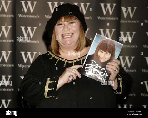 Dawn French during a book signing session for her autobiography 'Dear ...