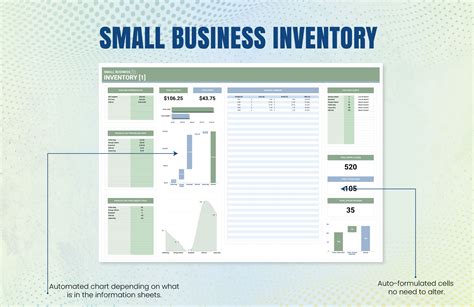 Small Business Inventory Template in Excel, Google Sheets - Download ...