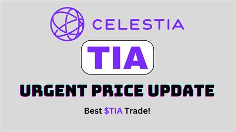 You Need To Watch This Celestia Tia Coin Price Prediction Youtube