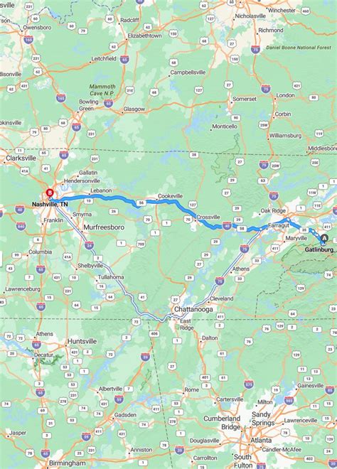 Drive From Memphis to Nashville Tennessee: Discover the Distances and Route Options 25