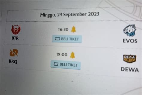 Jadwal MPL S12 Hari Ini Penentuan Nasib Evos Legends Dan Bigetron