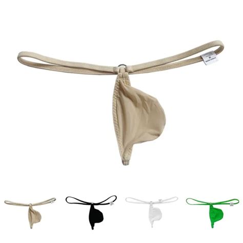 Sophisticated Men S Low Rise Bikini See Through Pouch G String Underwear Eur Picclick It