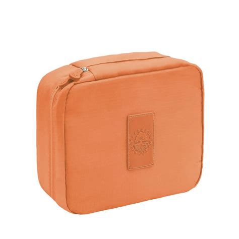 Дорожный несессер для мужчин и женщин оранжевый, органайзер для ...