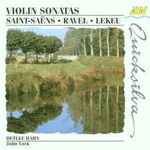 Saint Saens Ravel Lekeu Violin Sonatas Amazon Co Uk CDs Vinyl