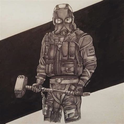 Rainbow Six Siege Sledge Fan Art