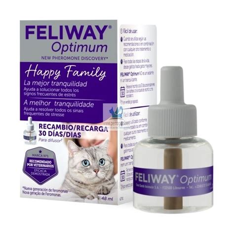 FELIWAY OPTIMUN RECAMBIO 48 Ml Complejo Feromonas Felinas