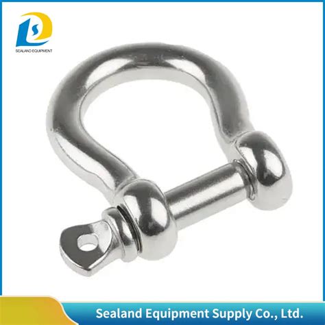 Stainless Steel Shackle Hardware Rigging For Marine Screw Pin Precision