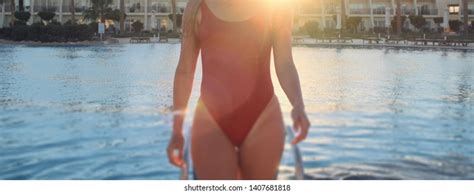 Sexy Blonde Girl Perfect Body Posing Stock Photo Shutterstock