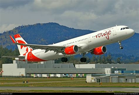 Aircraft Photo Of C FJQH Airbus A321 211 Air Canada Rouge