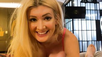 Busty Blonde Girl Loves To Suck And Rides Dick