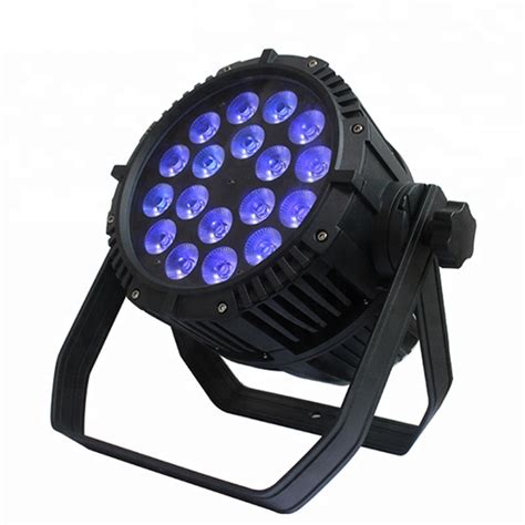 IP65 LED Par Light Waterproof LED Party Lights 54x3w RGBW For Disco KTV