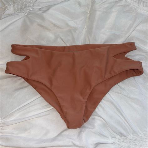 Benoa Swim Tan Bikini Bottoms Gem