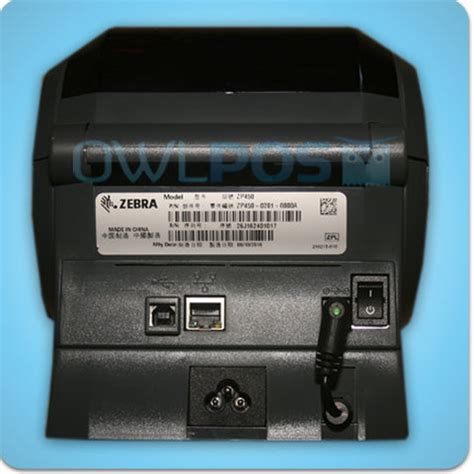 Zebra ZP 450 Ethernet Thermal Barcode Shipping Label Printer ZP450 UPS