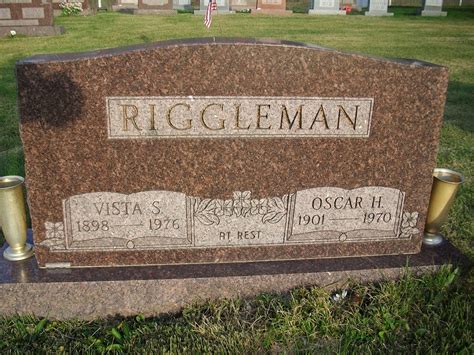 Vista Ola Shobe Riggleman Find A Grave Memorial