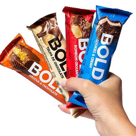 Bold Bar Caixa Especial Barra Com 20g De Proteína Bold Snacks Cx 12 Un Whey Store Suplementos