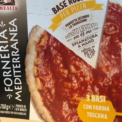 Forneria Mediterranea Basi Rosse Per Pizza Surgelate Review Abillion