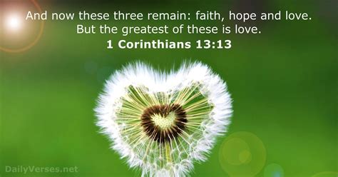 1 Corinthians 1313 Bible Verse