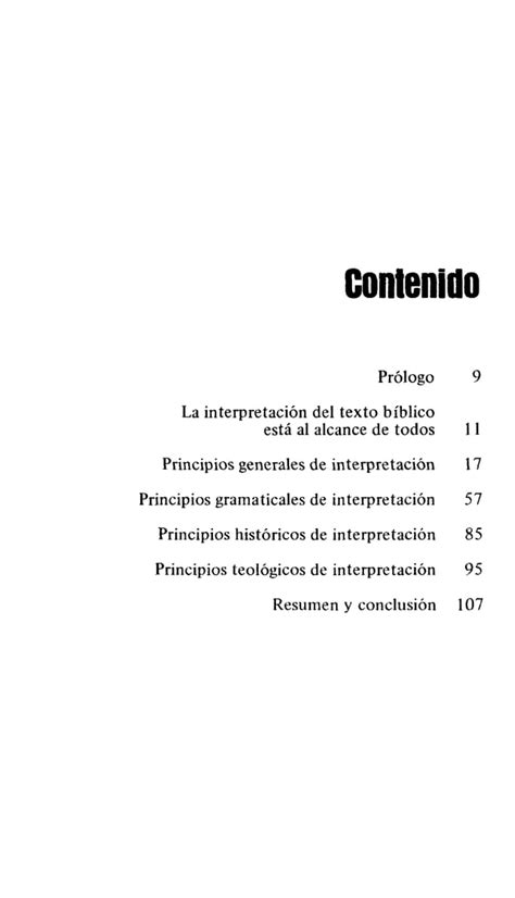 Entendamos Principios Basicos Para Interpretar La Biblia Walter