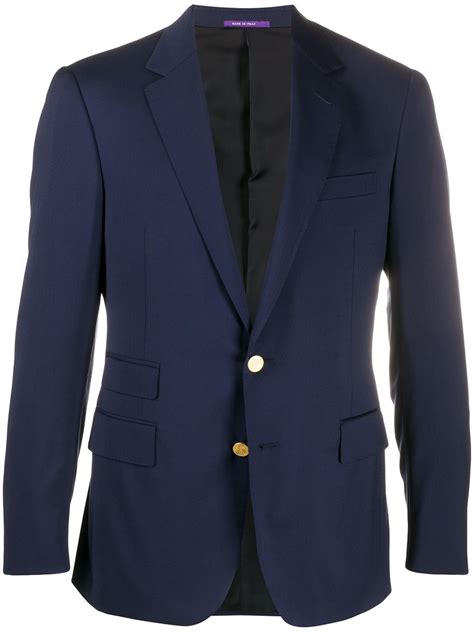 Ralph Lauren Purple Label Serge Tailored Blazer Farfetch