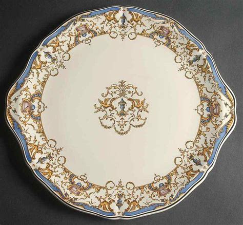 Dionysos Handled Cake Plate By Gien China Replacements Ltd Plates