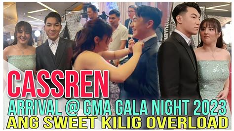 OMG DARREN ESPANTO CASSY LEGASPI ARRIVAL GMA GALA NIGHT 2023