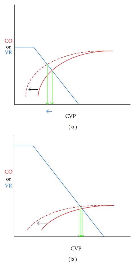 spontaneous breathing  cardiac function curve solid red